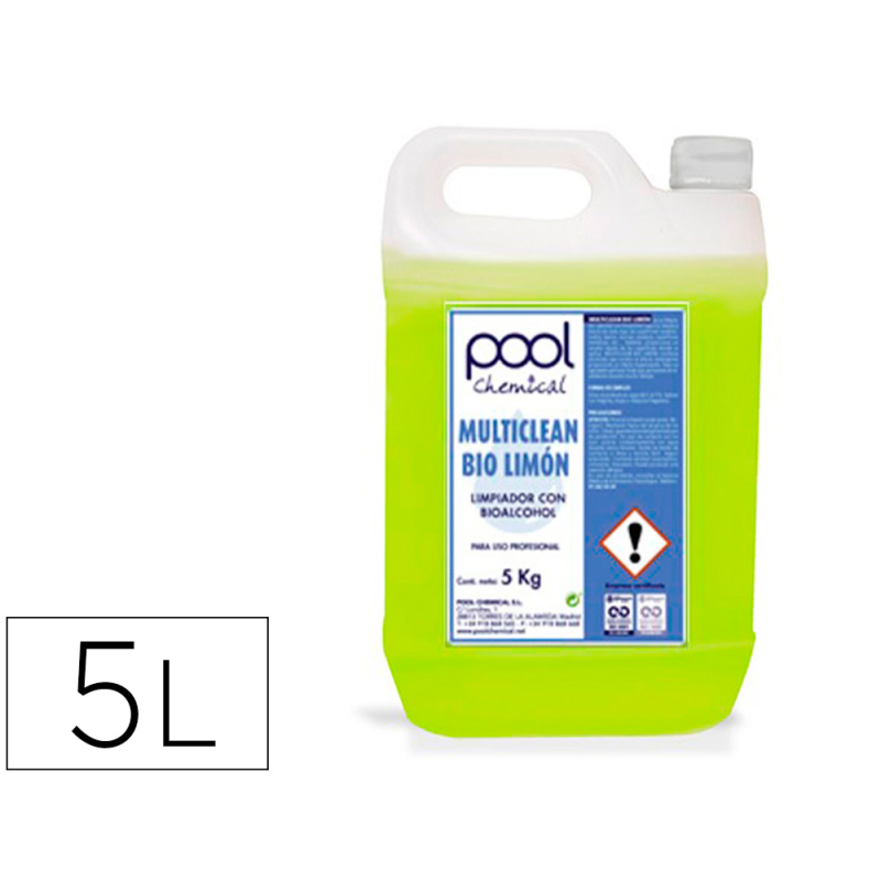 Fregasuelos dahi aroma limon garrafa de 5 litros