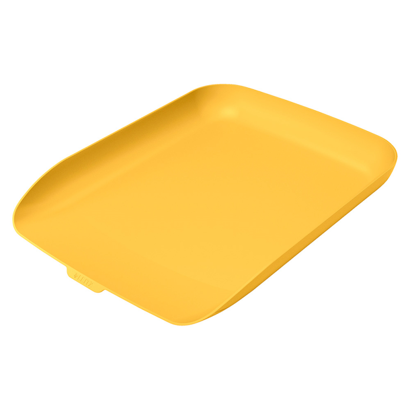 Bandeja sobremesa plastico leitz cosy amarillo 268x126x358 mm