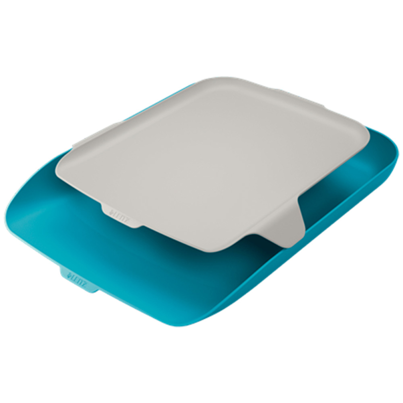 Bandeja sobremesa plastico leitz cosy azul 274x62x391 mm