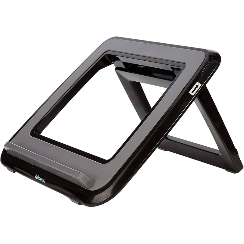 Soporte elevador fellowes i-spire para portatil hasta 17/' ajustable 7 angulos diferentes negro 320x286x42 mm