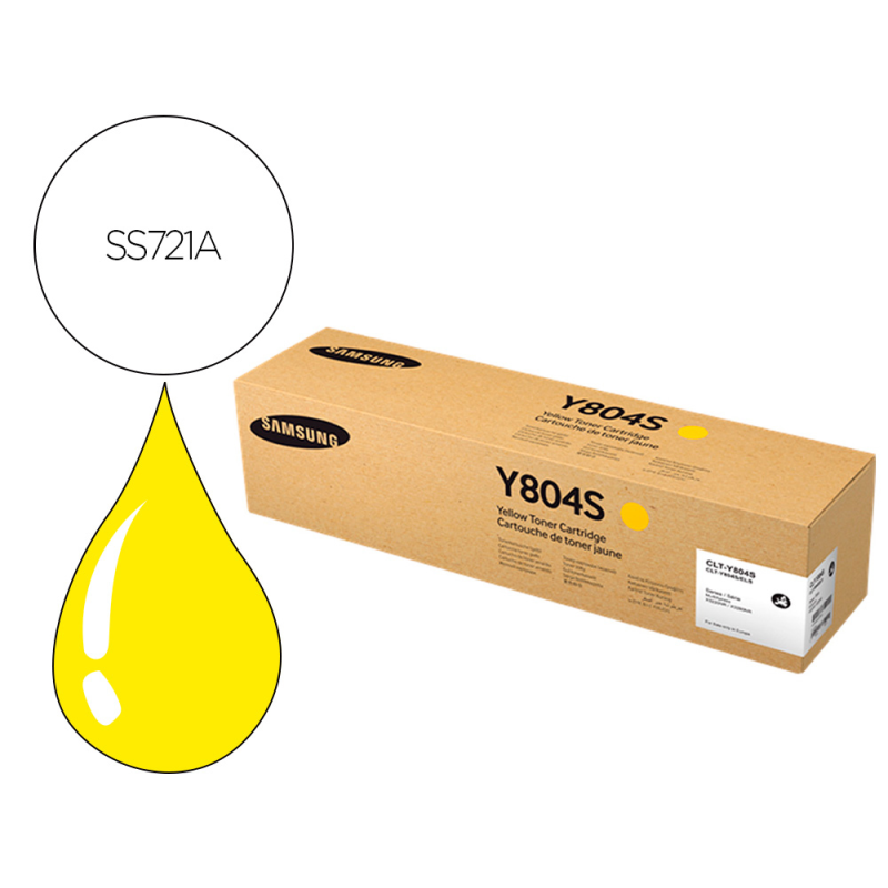 Toner hp amarillo standard samsung clx-9250nd/ clx-9252na/clx-9350nd/ clx-9352na clty6072s/els