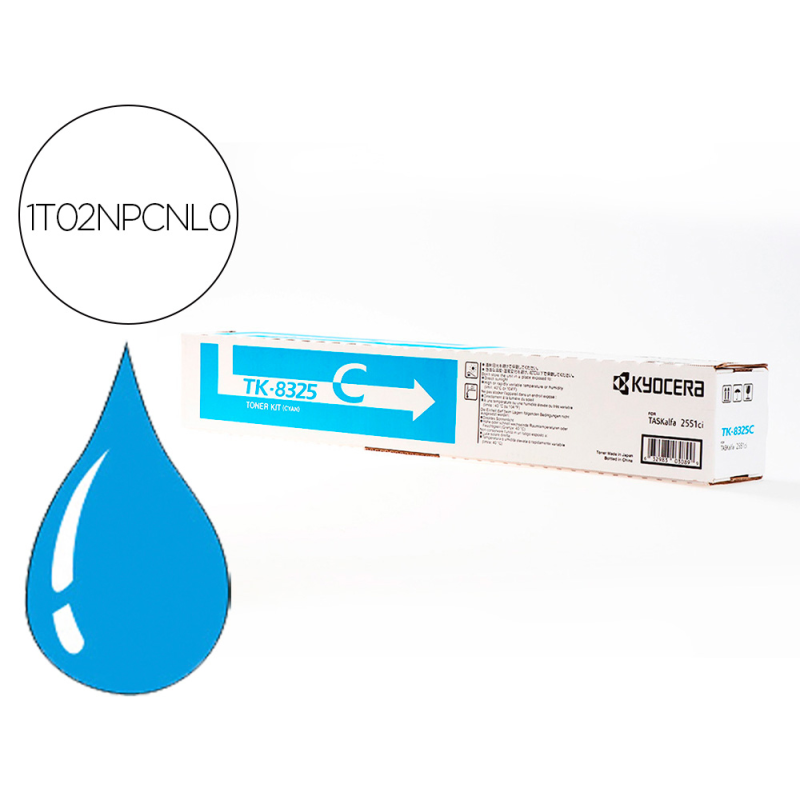 Toner kyocera -mita toner cian tk8325c