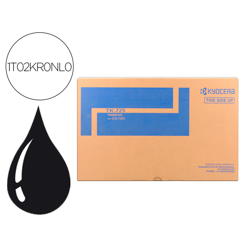 Toner kyocera -mita copiadora taskalfa 420i negro tk-725