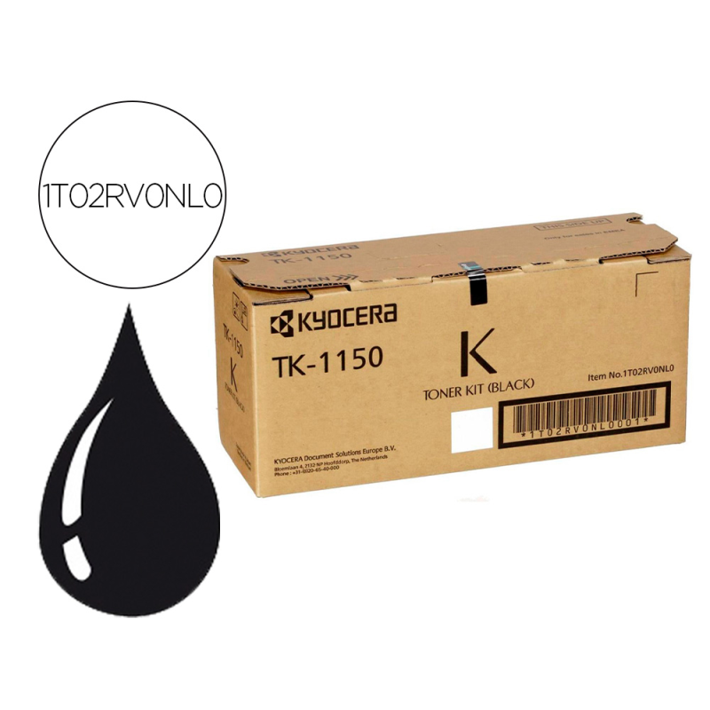 Toner kyocera -mita negro tk-1150