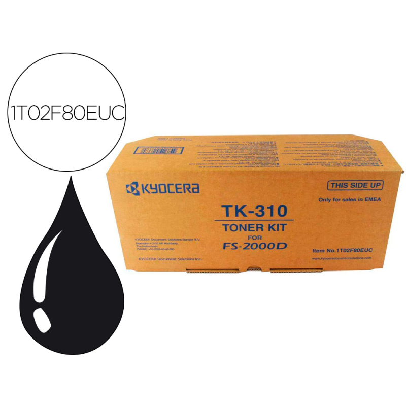 Toner kyocera -mita fs-2000d / 3900dn / 4000dn tk-310