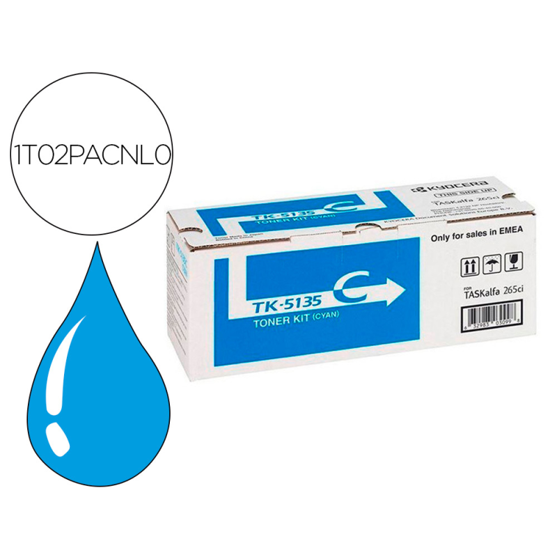 Toner kyocera -mita taskalfa 265ci toner cian