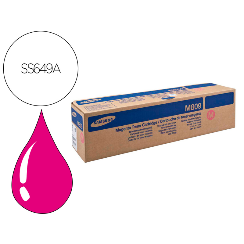 Toner hp samsung magenta clx9201na / clx9251na / clx9301na