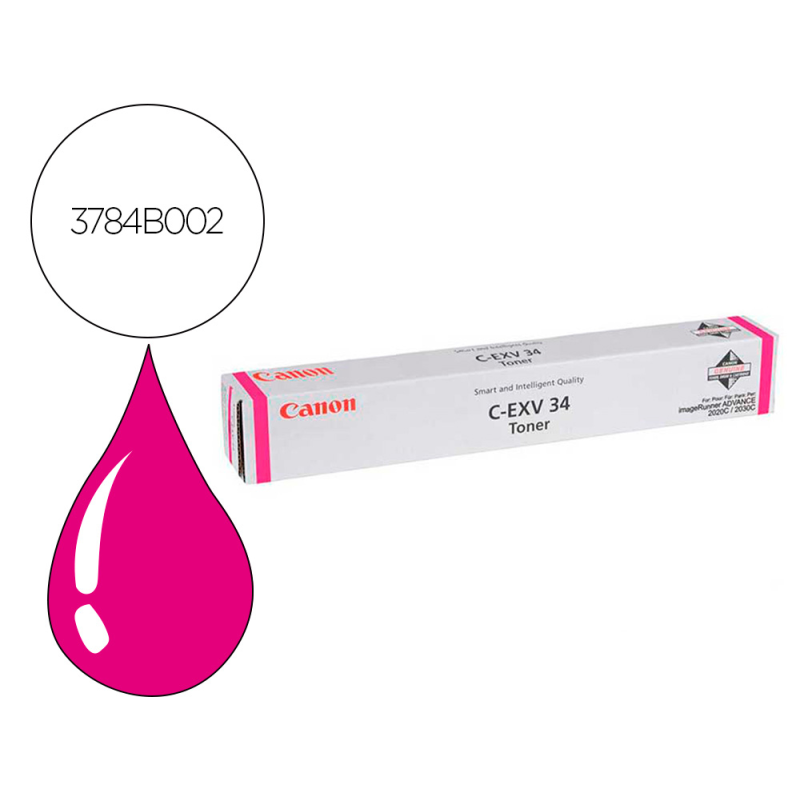 Toner canon exv34m / irc2020 irc2025 magenta