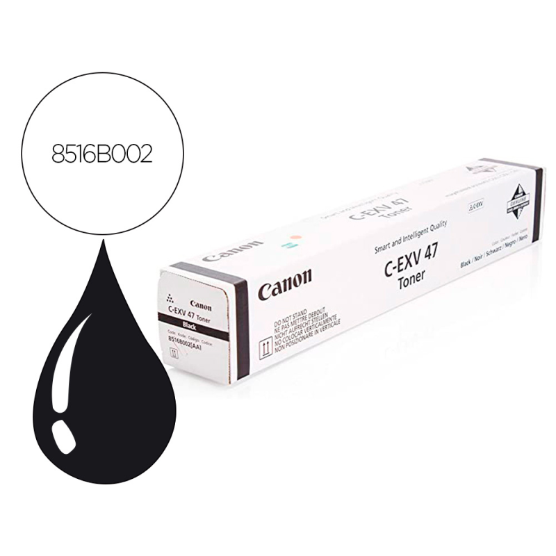 Toner canon exv47k ir advance c250 c350 negro