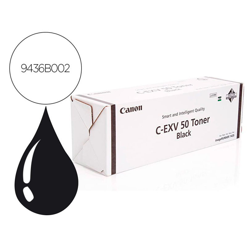 Toner canon exv50 ir1400 ir1435 negro