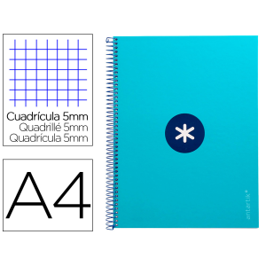 Cuaderno espiral a4 micro...