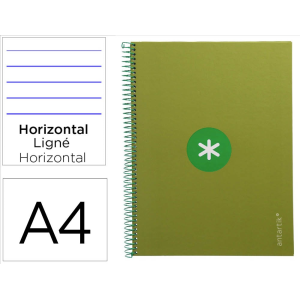 Cuaderno espiral a4 micro...