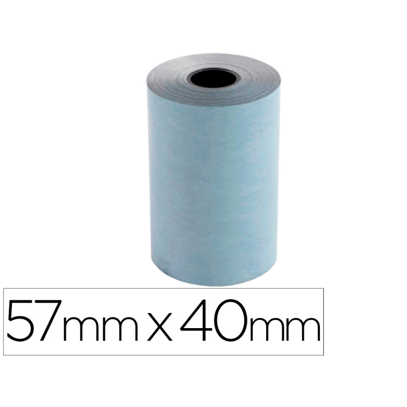 Rollo sumadora exacompta safe contact termico 57 mm x 40 mm 52 g/m2