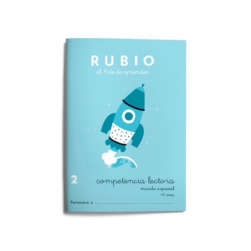 Cuaderno rubio competencia lectora 2 mundo espacial