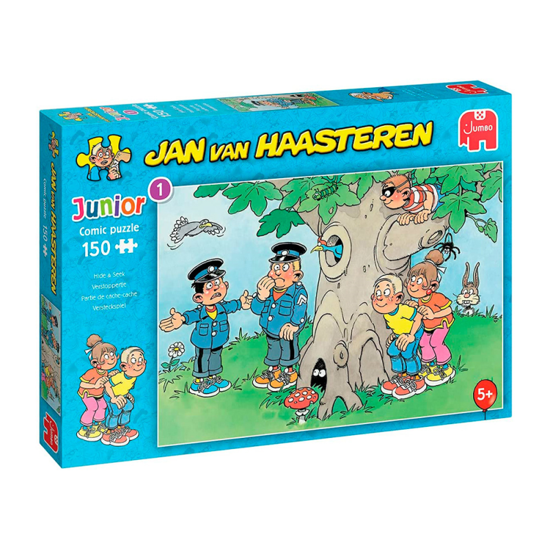 Puzle jumbo jan van haasteren escondite y busqueda 150 piezas