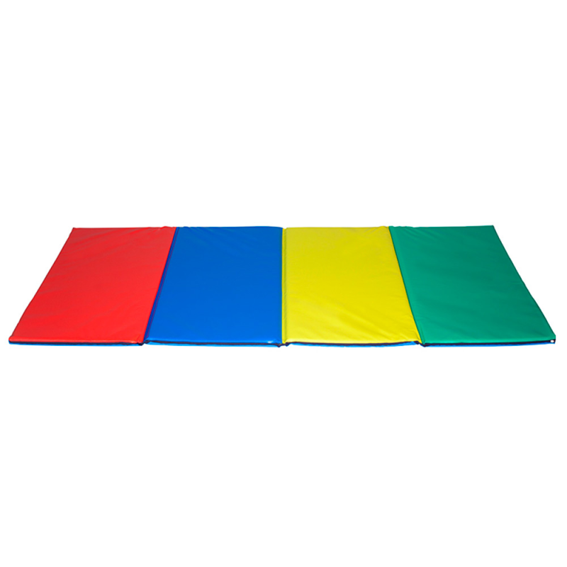 Colchoneta plegable sumo didactic multicolor 4 cuerpos 200x100x3 cm
