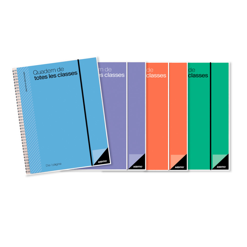 Cuaderno de todas las clases catalan additio planificacion dia pagina evolucion continua