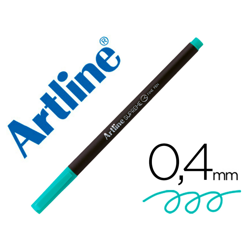Rotulador artline supreme epfs200 fine liner punta de fibra turquesa claro 0,4 mm