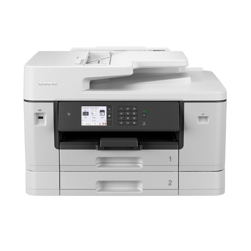 Equipo multifuncion brother mfcj6940dw profesional a4 / a3 color tinta 28ppm duplex tactil wifi bandejas 2x250 h