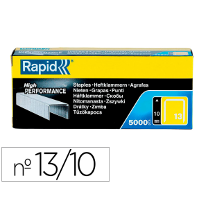 Grapas rapid 13/10 mm...