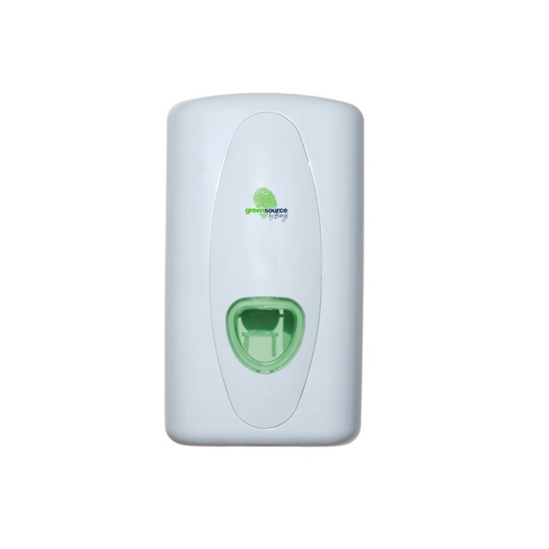 Dispensador toallas secamanos bunzl greensource mini fabricado en abs color blanco