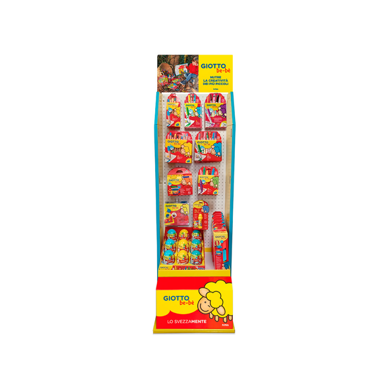 Expositor giotto be-be vacio 1550x465x525 mm