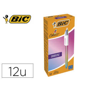 Boligrafo bic cuatro...