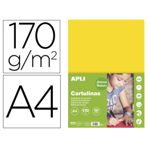 Cartulina apli din a4...