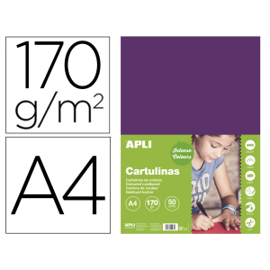 Cartulina apli din a4...