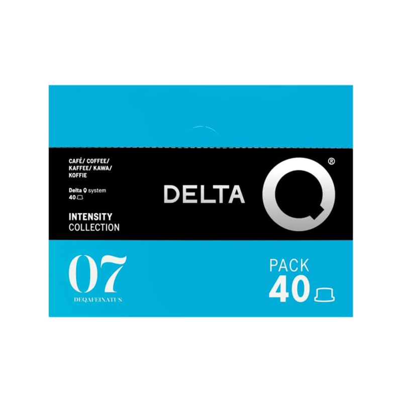 Cafe delta q descafeinado capsulas xl monodosis intensidad 7