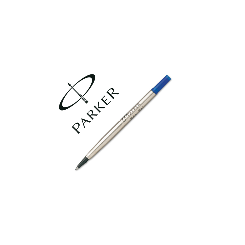 Recambio rotulador roller parker 0.5 azul