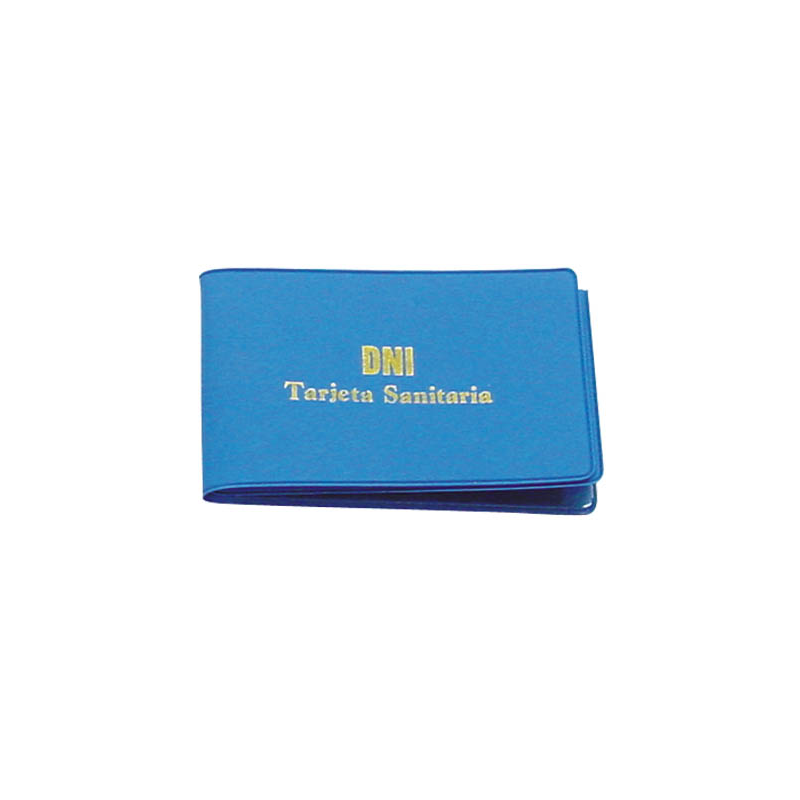 Funda portacarnet seguridad social y dni opaca