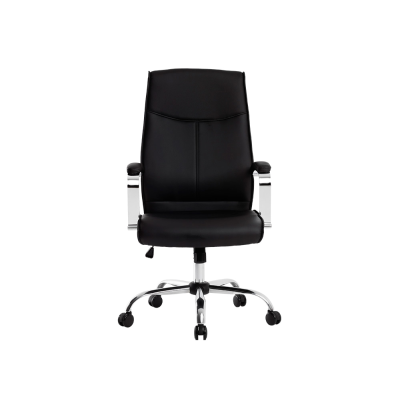Silla q-connect direccion mode na simil piel base metalica alt max 1220 anc 510 prof 490 mm ruedas premium color negro