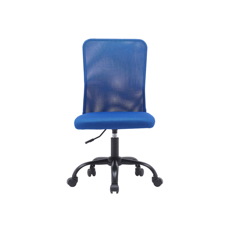 Silla q-connect oficina parma malla sin reposabrazos alt max 990 anc 480 prof 590 color azul