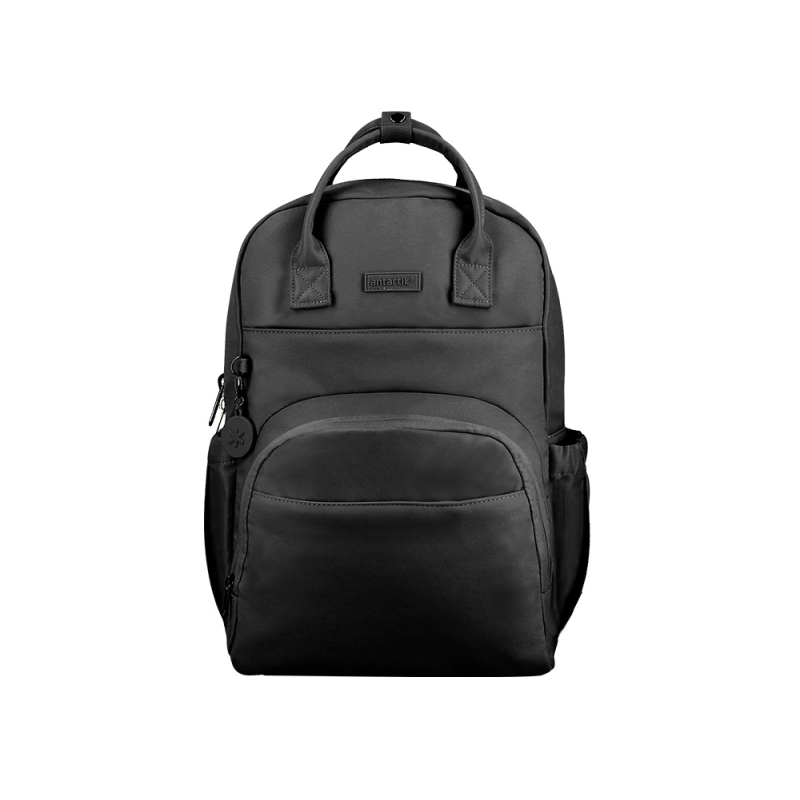 Mochila antartik glow bags con acolchado para portatil 15/' negro 25 l 440x150x310 mm