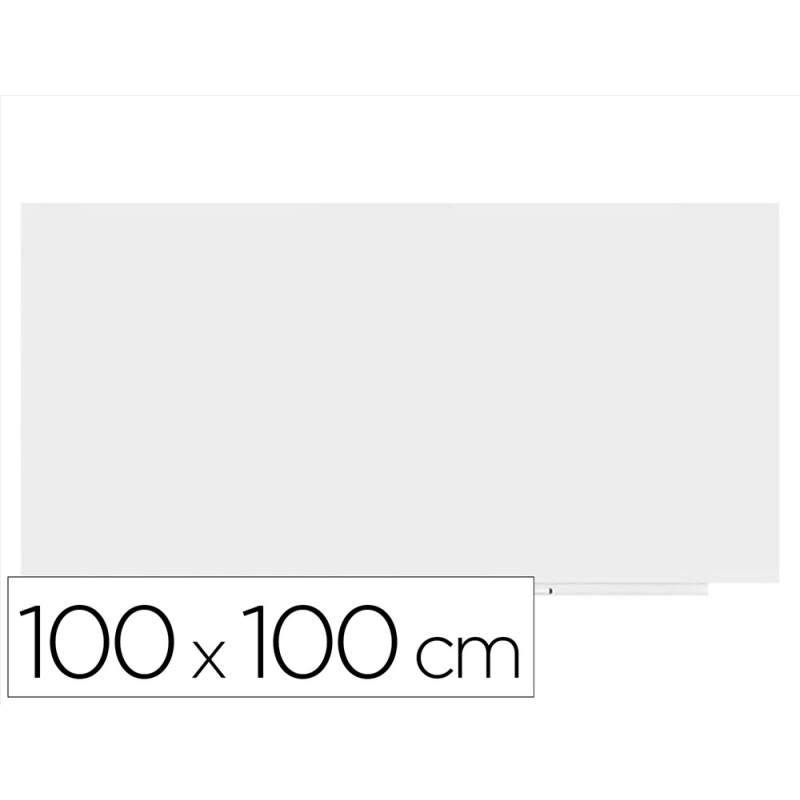 Pizarra blanca rocada skinwhiteboard pro lacada magnetica 100x100 cm 2 modulos