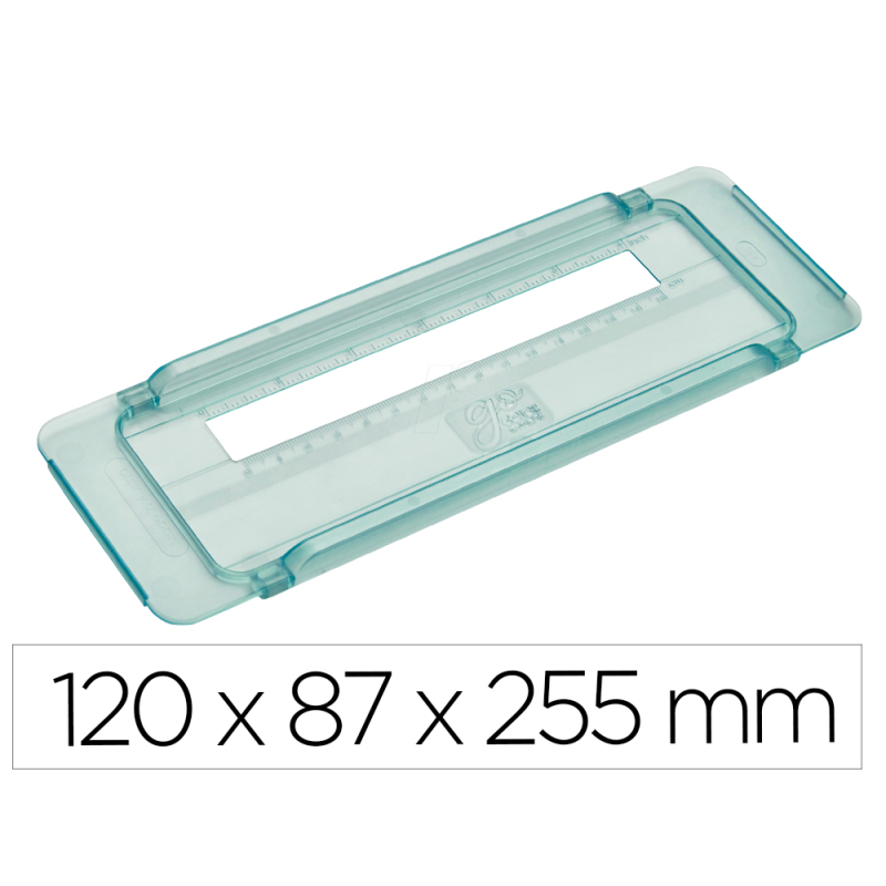 Regla centradora colop para impresora e-mark go 120x87x255 mm