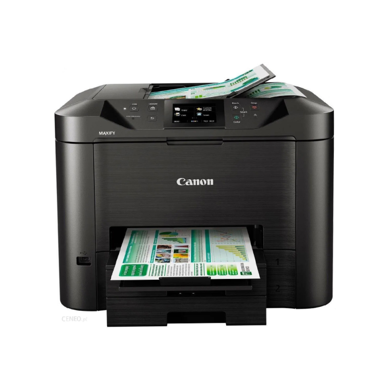 Equipo multifuncion canon maxify mb5450 tinta color 24 ppm negro/15 ppm color a4 wifi impresora escaner