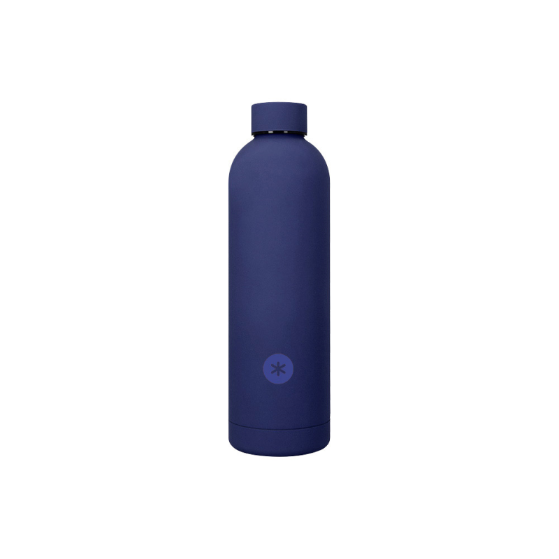 Botella portaliquidos antartik isotermica acero inoxidable libre de bpa color azul 75o ml