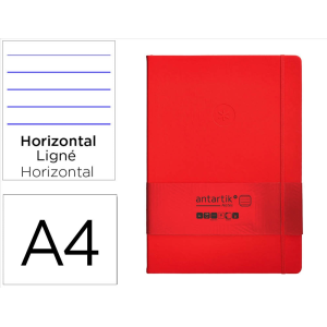 Cuaderno con gomilla...