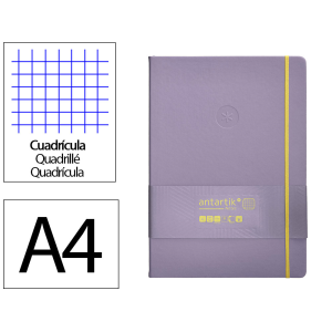 Cuaderno con gomilla...