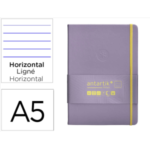 Cuaderno con gomilla...