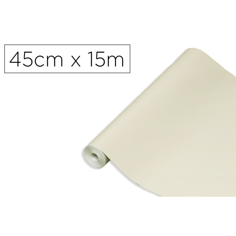 Rollo adhesivo d-c-fix gris claro mate ancho 45 cm largo 15 mt