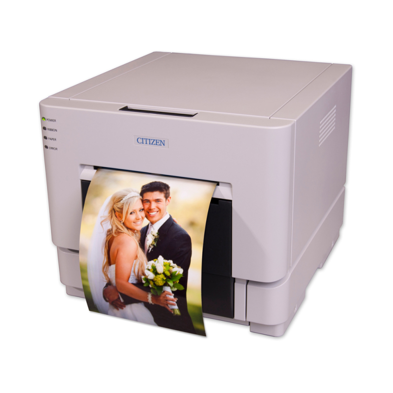 Impresora de sublimacion citizen 10x15 cm / 16x22 cm impresion brillo y mate 350/700 impresiones por rollo
