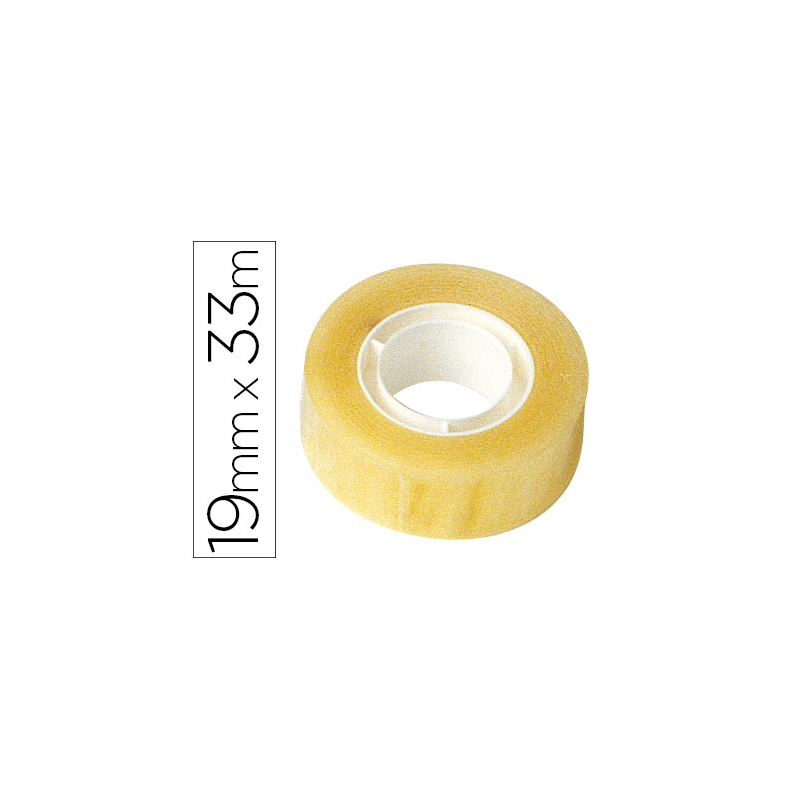 Cinta adhesiva eurocel 33 mt x 19 mm