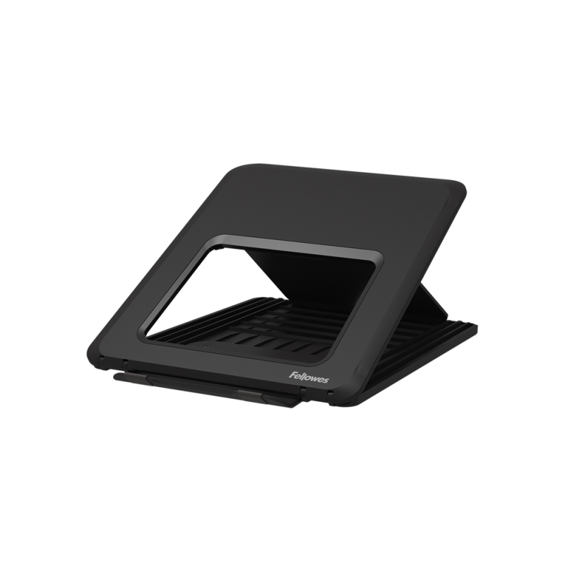 Soporte elevador fellowes breyta para portatil 14/' plastico reciclado color negro 14x235x268 mm