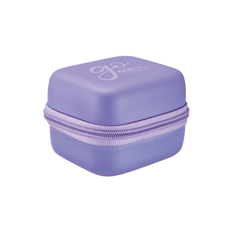 Funda protectora colop para impresora e-mark cierre cremallera color malva