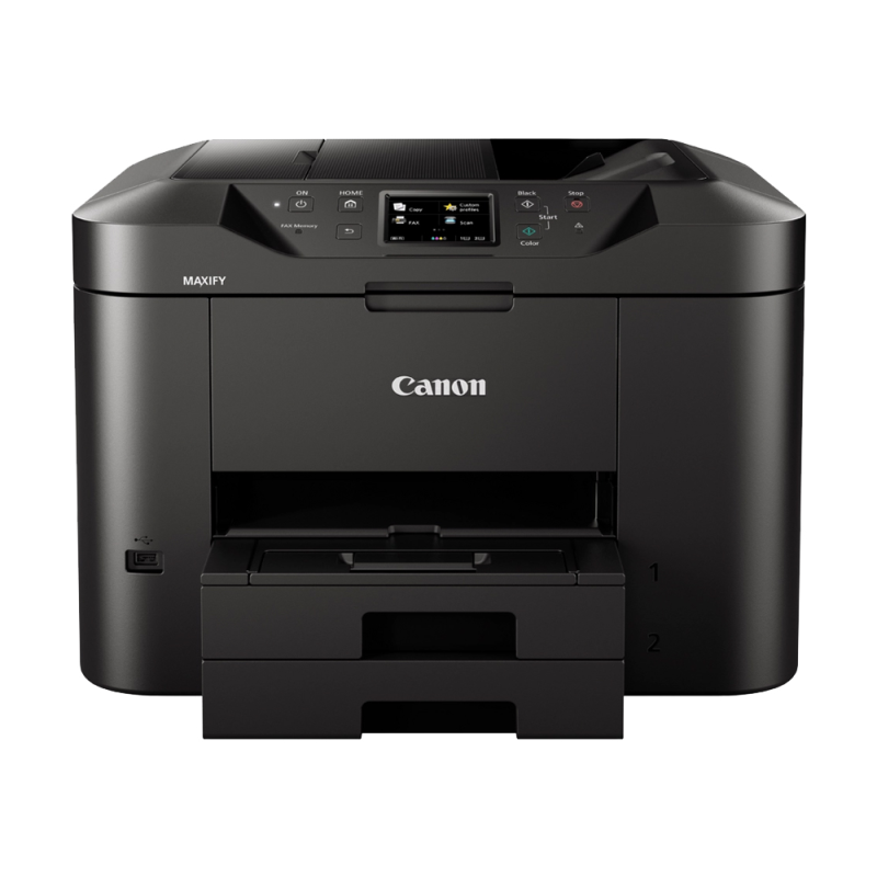 Equipo multifuncion canon maxify mb2750 tinta color 24ppm negro 15ppm din a4 color wifi impresora escaner
