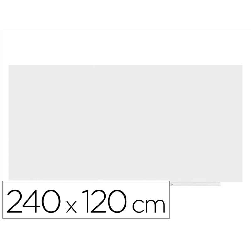 Pizarra blanca rocada lacada blanca 240x120 cm 2 modulos 120x120 cm