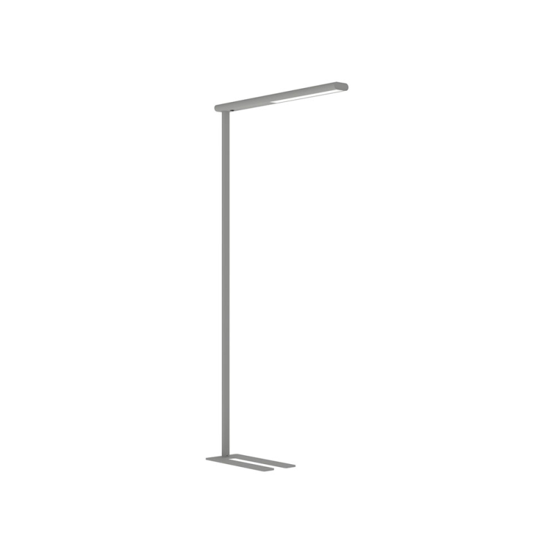 Lampara de escritorio maul led 51w 5835lm brazo y cabezal fijos plateada